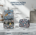 Bolsa de Viagem Suspensa YB‑921 — Organização Inteligente, Espaço Máximo e Praticidade em Qualquer Lugar✈️