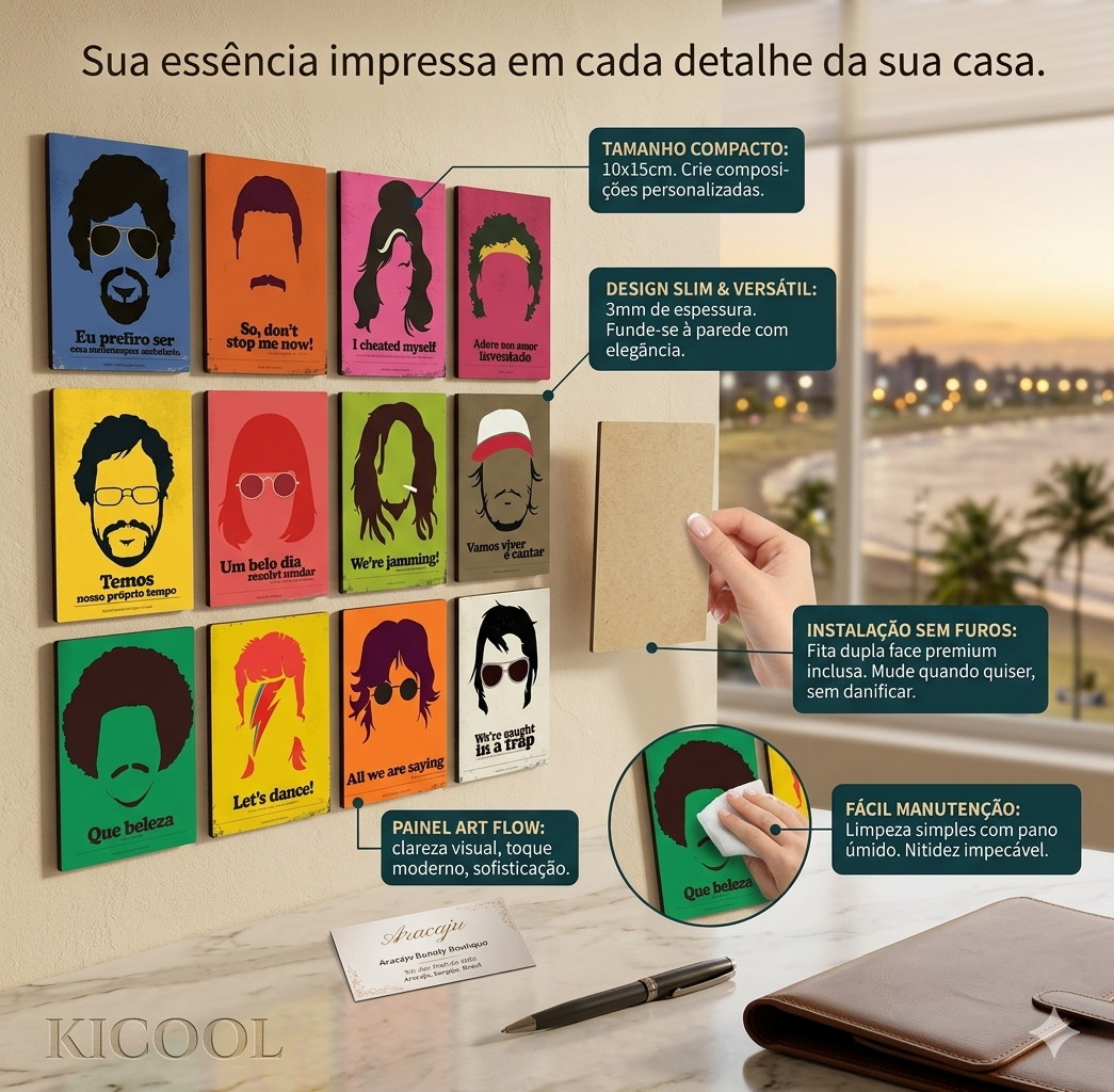 Painel Art Flow: Placas Decorativas Minimalistas & Transformação Instantânea 🖼️🌿