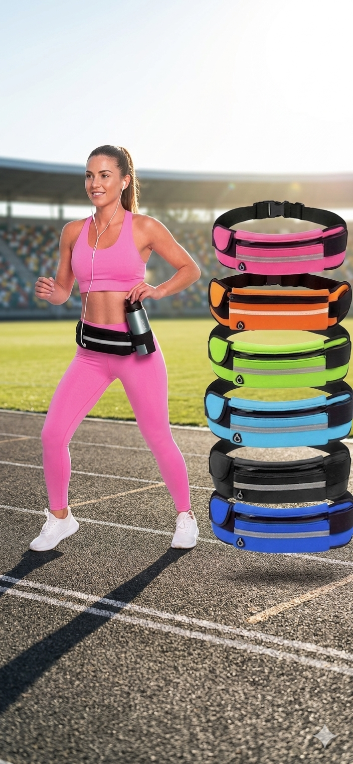 Pochete Slim Flow: Movimento Livre & Conexão Segura 🏃‍♀️✨