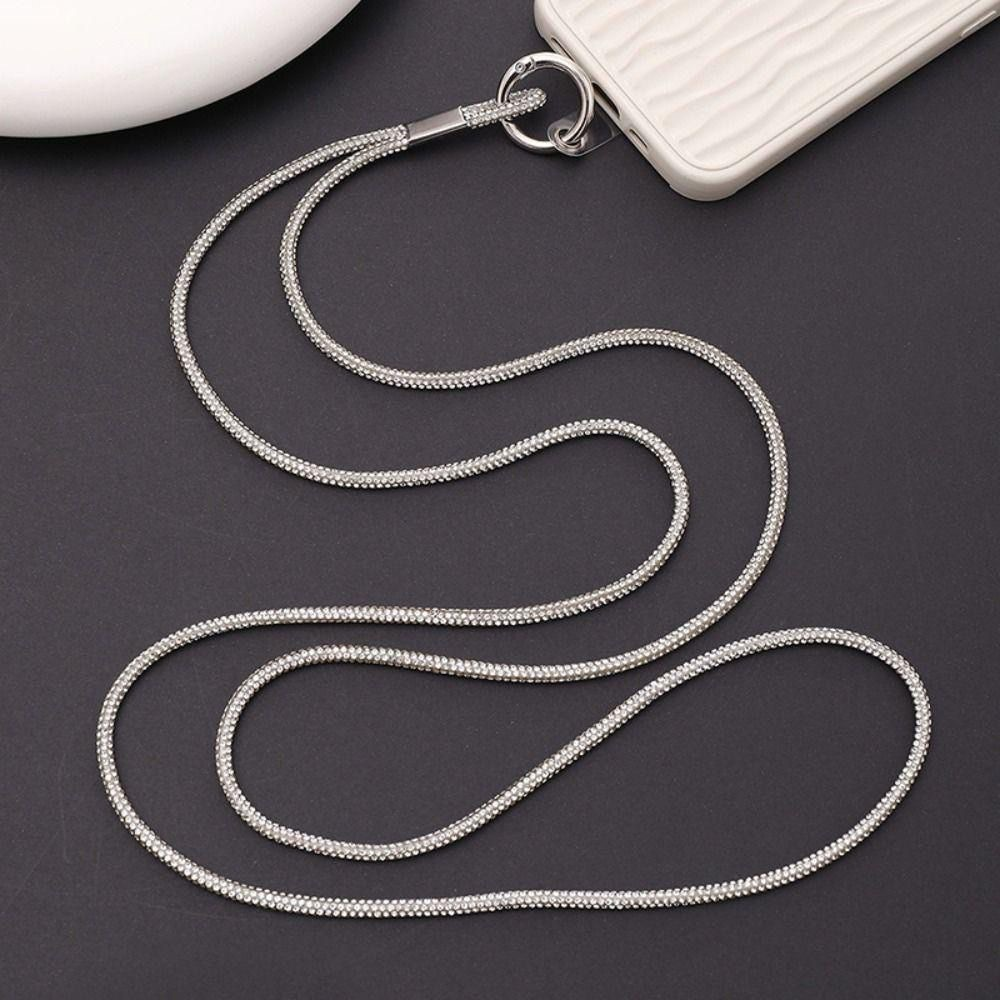 Salva Celular Cordão Proteção 1,2M para Celular com Brilho Resistente Contra Roubo