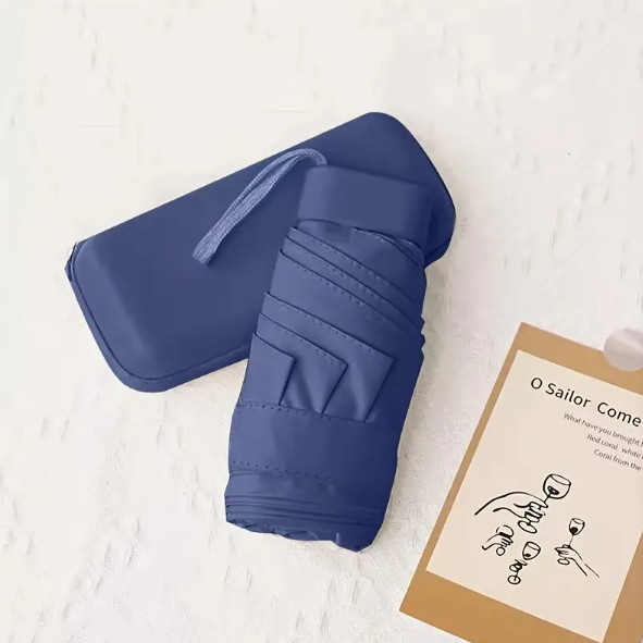Sombrinha Pocket Zen: Proteção Invisível & Design Ultra-Compacto ☔✨